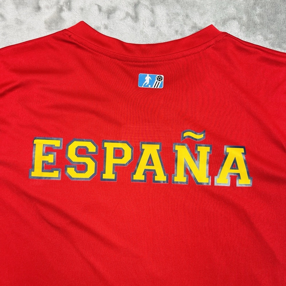 Espana Spain Soccer Jersey Mens Size Medium Futbol Shirt Top GOL Patch - Picture 6 of 6